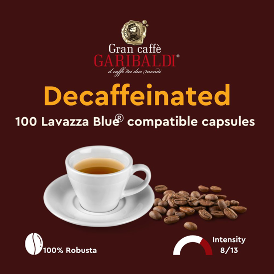 Picture of LAVAZZA BLUE DECAFFEINATED X 100PCS